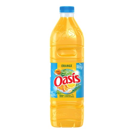 OASIS Boisson oranges sans bulles - 2L OASIS Boisson oranges sans bulles - 2L