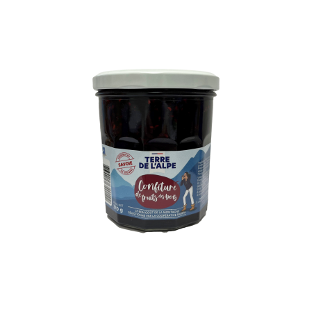 TERRE DE L'ALPE Confiture aux Fruits des Bois - 370g TERRE DE L'ALPE Confiture aux Fruits des Bois - 370g